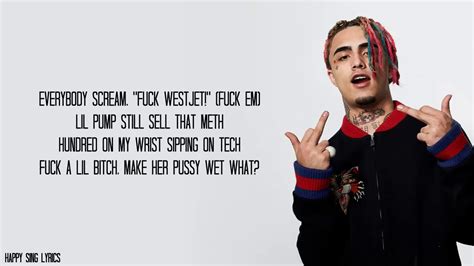 gucci gang lil pump lyrics.